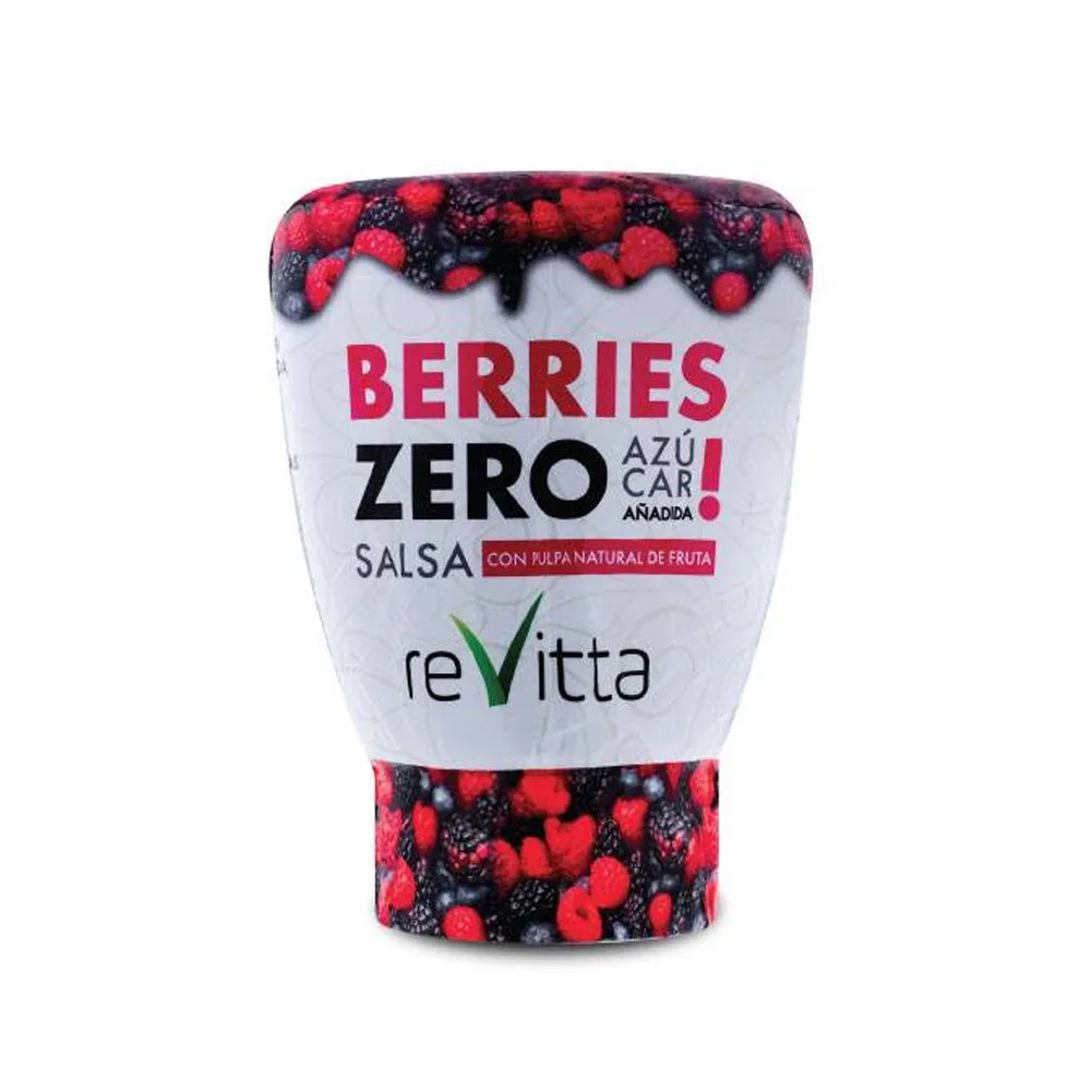 Salsa de Berries Vegana Zero Azúcar sin Gluten 330G