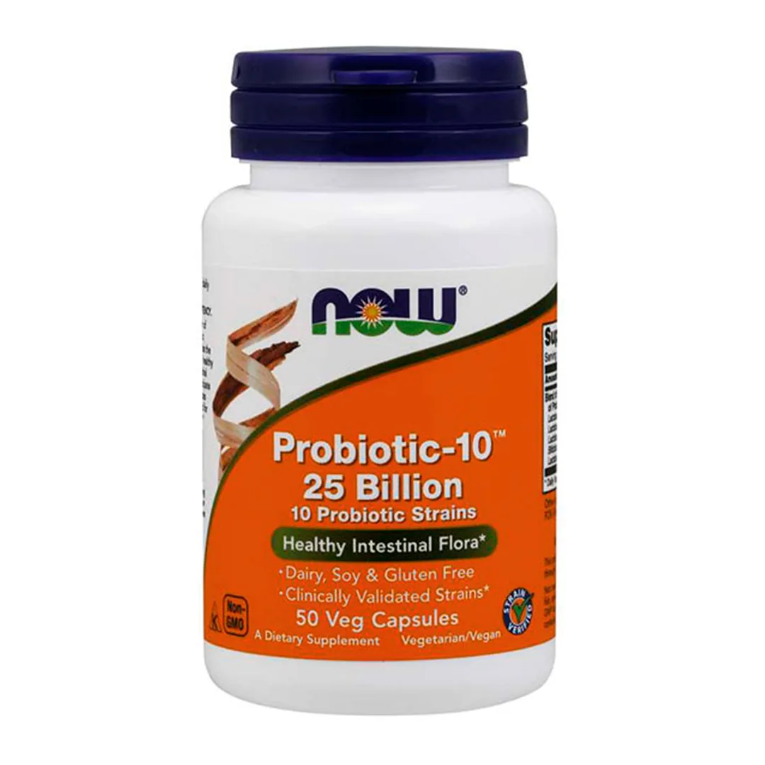 Probiotic-10 -25 Billones 50 cápsulas veg.