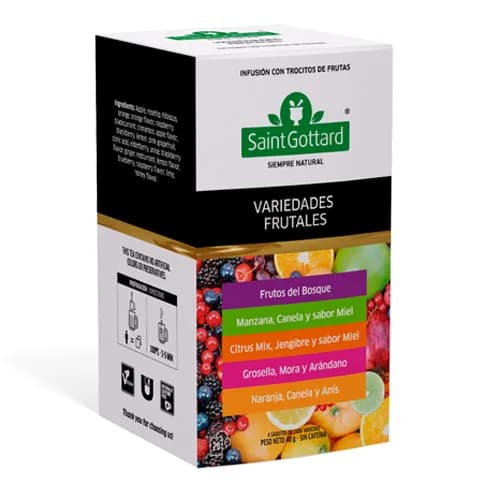 Infusión de Hierbas Variedades Frutales 20 bolsas