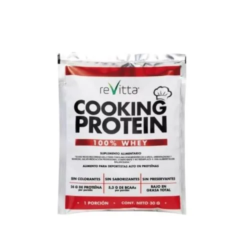 Sachet Cooking Protein 100% Whey 30 gramos