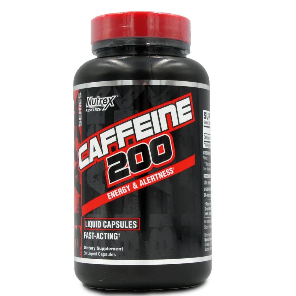 Caffeine 200 60 Capsulas Liquidas
