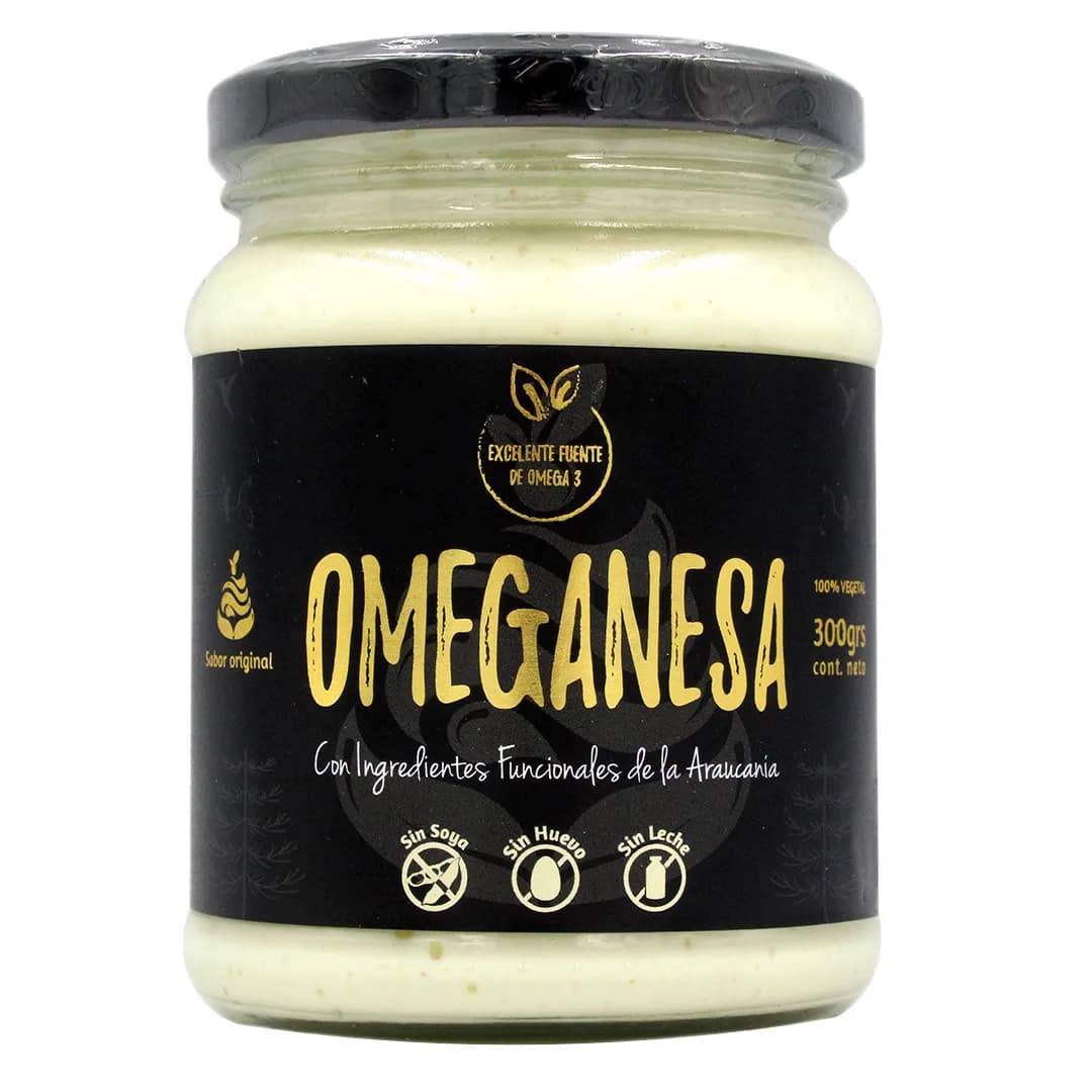 Mayonesa Vegetal OMEGANESA 300 Gr. alta en Omega 3