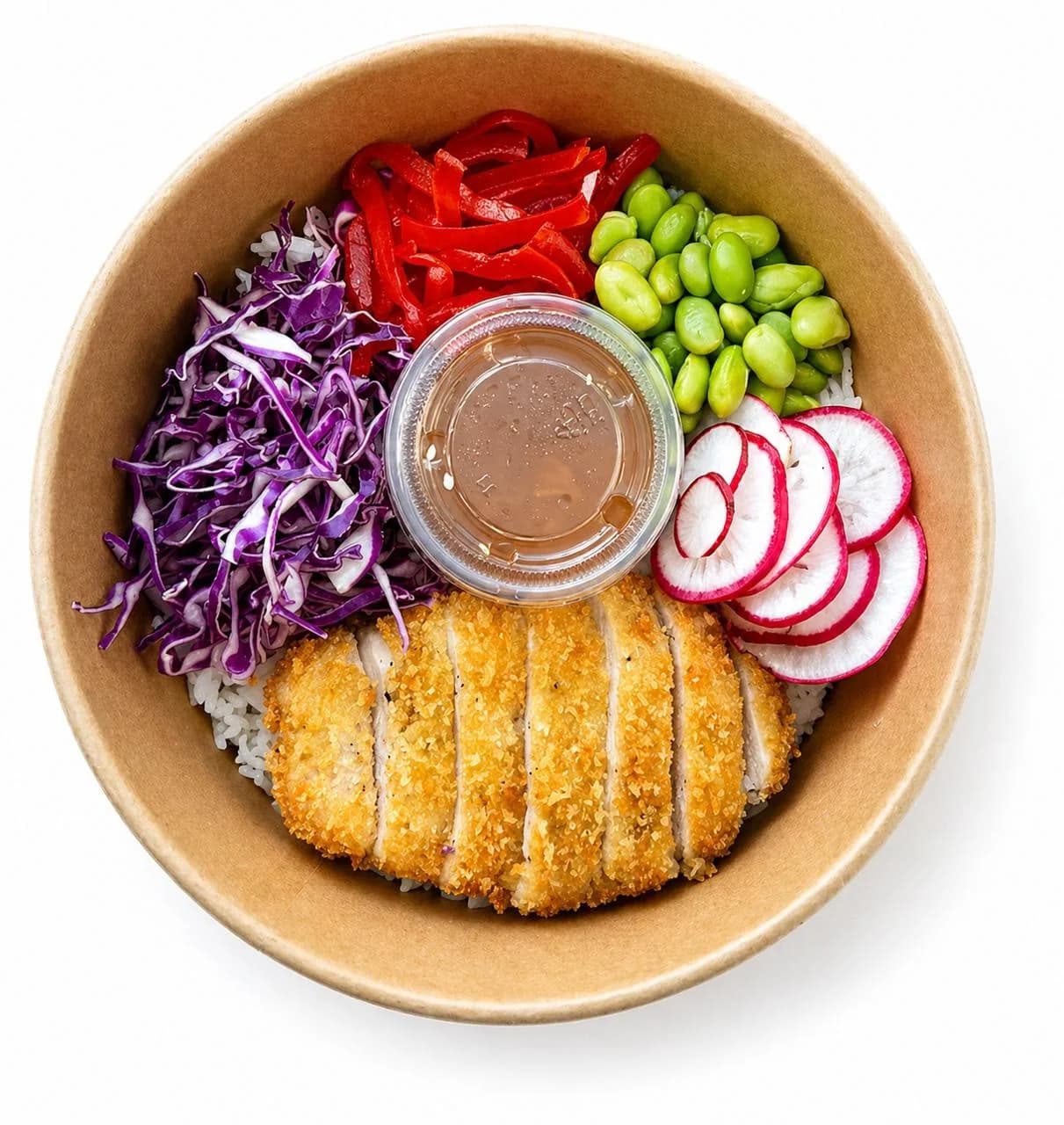 Poke de Pollo Agridulce