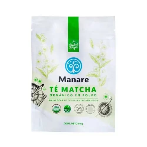 Te Matcha Orgánico en Polvo 50 grs