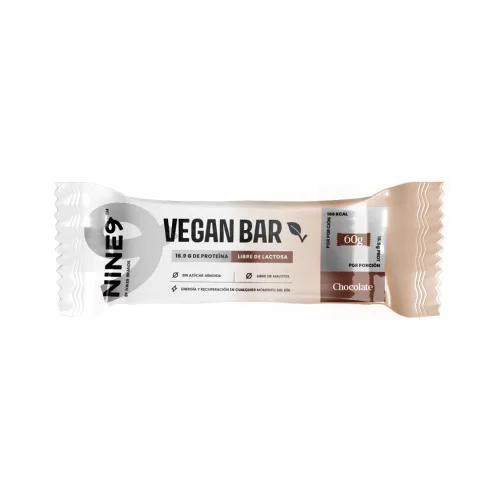 Barra Vegana Frutos Chocolate 60 Gr.