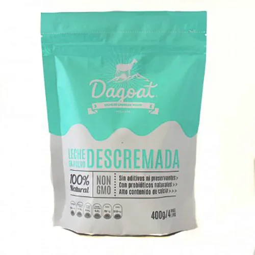 Leche de Cabra en Polvo Descremada Dagoat 400 grs