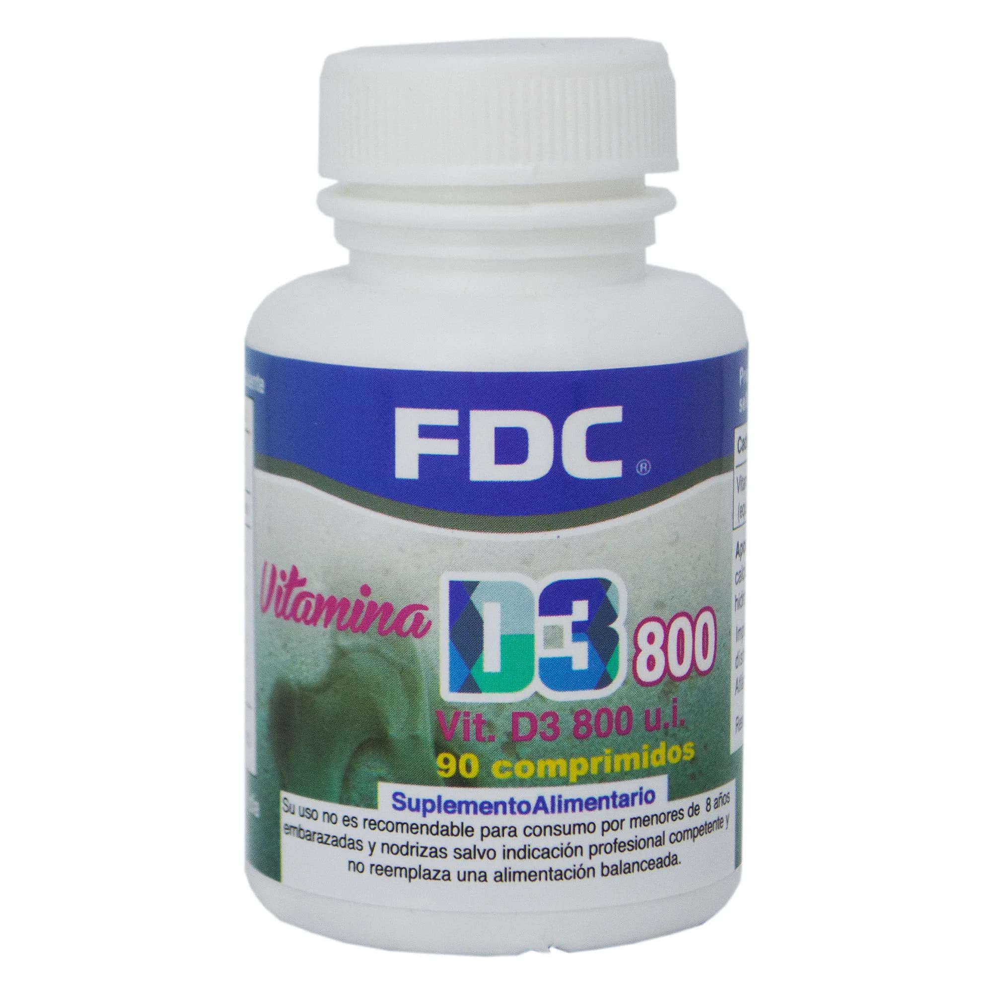 Vitamina D3 800 UI 90 comprimidos