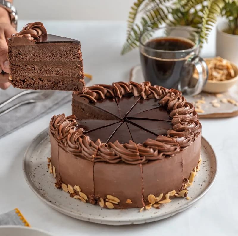Torta de Chocolate. sin azúcar. Keto. 20 cm diámetro.